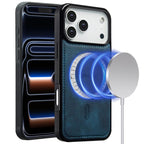 For iPhone 18 Pro / 17 Pro LC.IMEEKE L6 Series MagSafe Magnetic Phone Case(Blue)