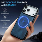 For iPhone 18 Pro / 17 Pro LC.IMEEKE L6 Series MagSafe Magnetic Phone Case(Blue)