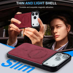 For iPhone 18 Pro / 17 Pro LC.IMEEKE L6 Series MagSafe Magnetic Phone Case(Red)