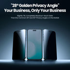 For iPhone 18 Pro NILLKIN Guardian Full Coverage Privacy Tempered Glass Film with Dust-free Cabin