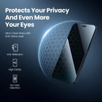 For iPhone 18 Pro NILLKIN Guardian Full Coverage Privacy Tempered Glass Film with Dust-free Cabin