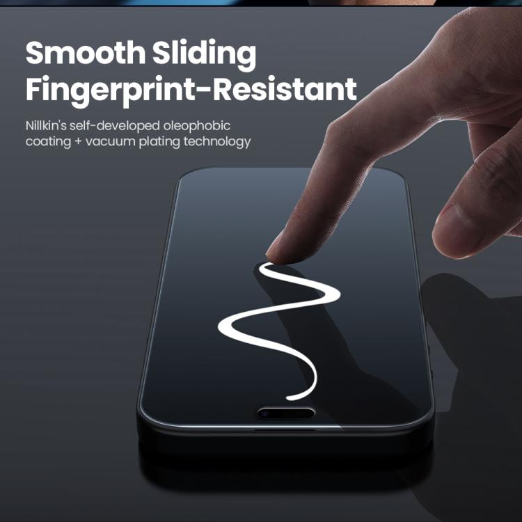 For iPhone 18 Pro NILLKIN Guardian Full Coverage Privacy Tempered Glass Film with Dust-free Cabin