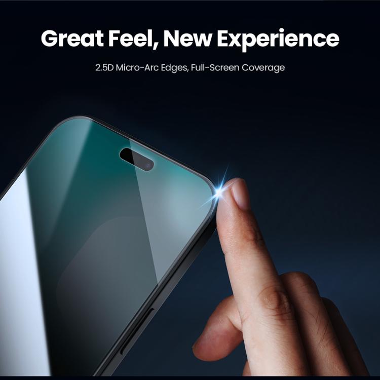 For iPhone 18 Pro NILLKIN Guardian Full Coverage Privacy Tempered Glass Film with Dust-free Cabin