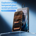 For iPhone 18 Pro / 17 Pro Do As You Wish Silk Screen Printed HD Tempered Glass Film(Black)