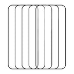For iPhone 18 Pro / 17 Pro 5pcs / Pack Do As You Wish Silk Screen Printed HD Tempered Glass Film(Black)