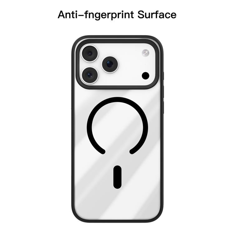 For iPhone 18 Pro / 17 Pro Mutural Mist MagSafe Series Magnetic PC Hybrid TPU Phone Case(Orange)