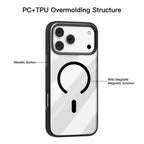 For iPhone 18 Pro / 17 Pro Mutural Mist MagSafe Series Magnetic PC Hybrid TPU Phone Case(Orange)