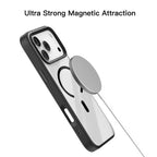 For iPhone 18 Pro / 17 Pro Mutural Mist MagSafe Series Magnetic PC Hybrid TPU Phone Case(Orange)