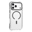 For iPhone 18 Pro / 17 Pro Mutural Transparent Color Series PC+TPU Magnetic MagSafe Phone Case(Dark Grey)