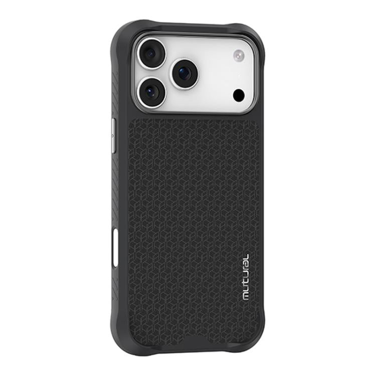 For iPhone 18 Pro / 17 Pro Mutural Honored Armor Series TPU Magnetic MagSafe Phone Case(Dark Grey)