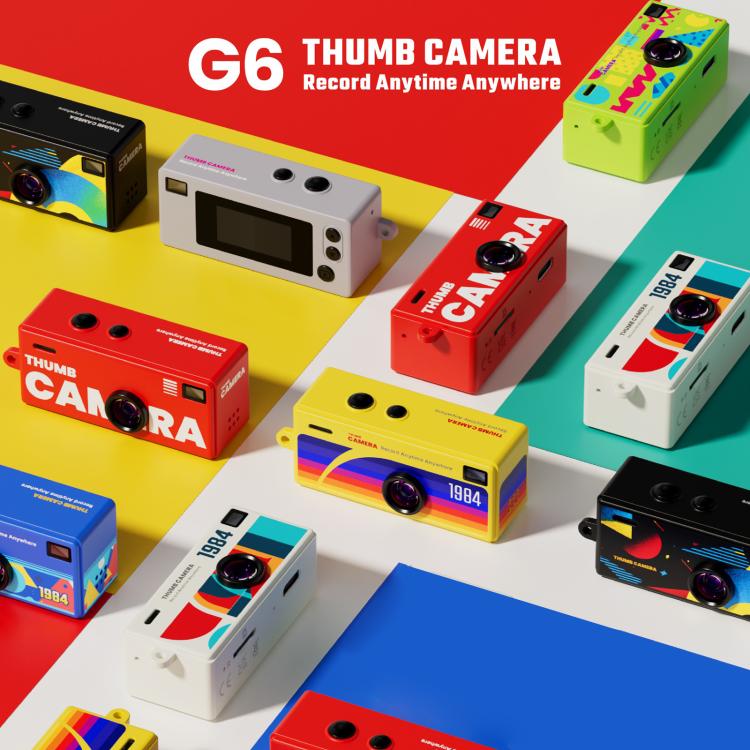 G6 0.96 inch TFT Screen Children Mini Digital Camera(White)