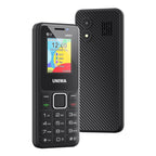 UNIWA MS001 Keypad Phone, 1.77 inch Spreadtrum SC6531CA, Network: 2G, 4 SIM 4 Standby, 21 Keys, Plug:US Plug(Black)
