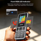 UNIWA MS001 Keypad Phone, 1.77 inch Spreadtrum SC6531CA, Network: 2G, 4 SIM 4 Standby, 21 Keys, Plug:UK Plug(Black)