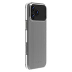 For iPhone 18 Pro / 17 Pro LeReach TOC Icicle Series Ice Mist Double-Sided Non-Slip Phone Case(White)