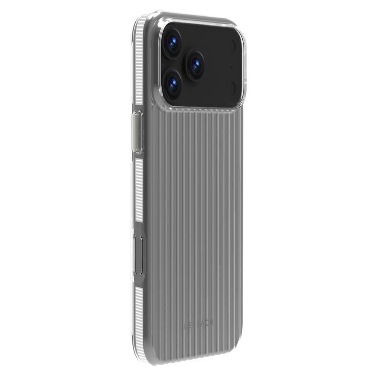 For iPhone 18 Pro / 17 Pro LeReach TOC Icicle Series Ice Mist Double-Sided Non-Slip Phone Case(White)