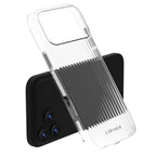 For iPhone 18 Pro / 17 Pro LeReach TOC Icicle Series Ice Mist Double-Sided Non-Slip Phone Case(White)