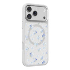 For iPhone 18 Pro / 17 Pro Mutural Flora Story Series Magnetic Phone Case(White Romantic)