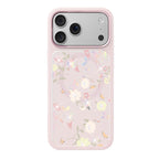 For iPhone 18 Pro / 17 Pro Mutural Flora Story Series Magnetic Phone Case(Pink Blooms)