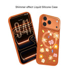 For iPhone 18 Pro / 17 Pro Mutural Flora Story Series Magnetic Phone Case(Bright Orange)
