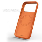For iPhone 18 Pro / 17 Pro Mutural Flora Story Series Magnetic Phone Case(Bright Orange)