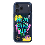 For iPhone 18 Pro / 17 Pro Mutural Graffiti Series Magnetic Phone Case(Never Give Up)