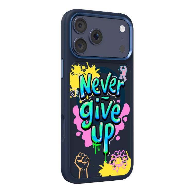 For iPhone 18 Pro / 17 Pro Mutural Graffiti Series Magnetic Phone Case(Never Give Up)