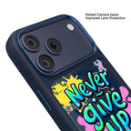 For iPhone 18 Pro / 17 Pro Mutural Graffiti Series Magnetic Phone Case(Never Give Up)