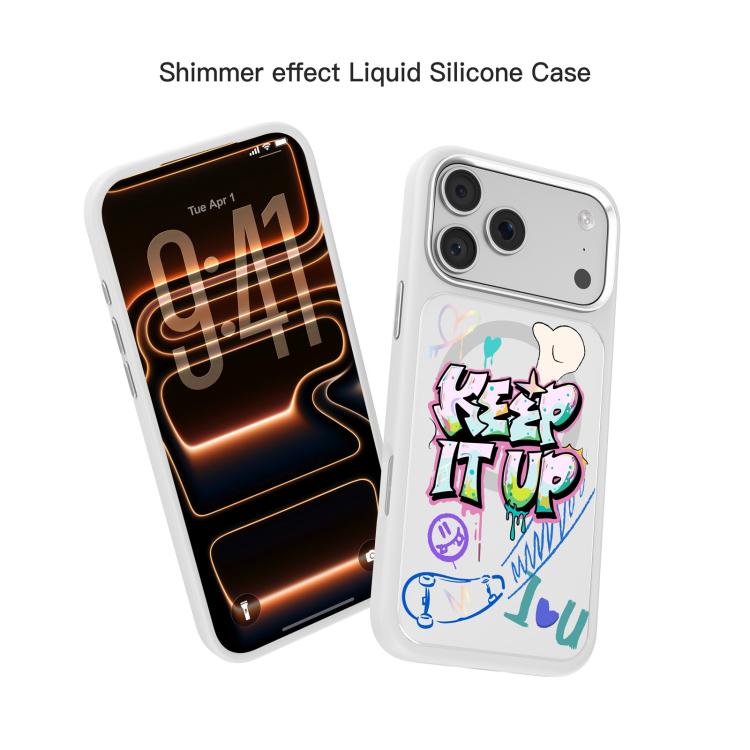 For iPhone 18 Pro / 17 Pro Mutural Graffiti Series Magnetic Phone Case(Keep It Up)