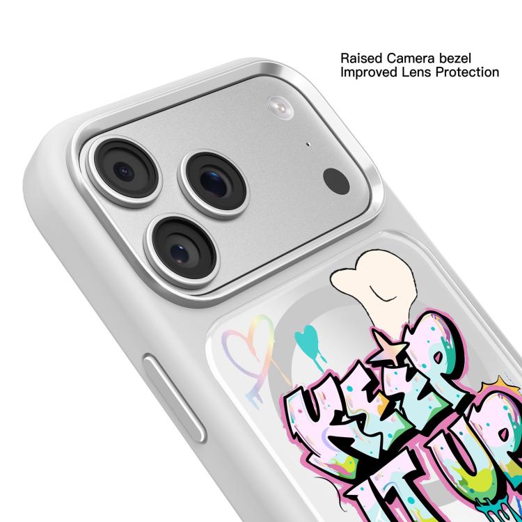 For iPhone 18 Pro / 17 Pro Mutural Graffiti Series Magnetic Phone Case(Keep It Up)