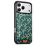 For iPhone 18 Pro / 17 Pro ESEBLE E5 Letter Pattern Detachable Card Holder Magnetic RFID Phone Case(Green)