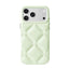 For iPhone 18 Pro / 17 Pro YOYOISLES Cloud Series Vegan Leather Phone Case(Green)