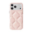 For iPhone 18 Pro / 17 Pro YOYOISLES Cloud Series Vegan Leather Phone Case(Pink)