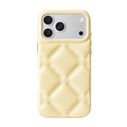 For iPhone 18 Pro / 17 Pro YOYOISLES Cloud Series Vegan Leather Phone Case(Yellow)