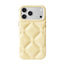 For iPhone 18 Pro / 17 Pro YOYOISLES Cloud Series Vegan Leather Phone Case(Yellow)