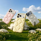 For iPhone 18 Pro / 17 Pro YOYOISLES Cloud Series Vegan Leather Phone Case(Yellow)