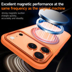 For iPhone 18 Pro / 17 Pro SULADA 360 Degree Rotation Holder Frosted Magnetic Phone Case(Gray)