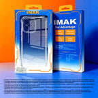 For iPhone 18 Pro imak Shockproof Airbag TPU Phone Case(Transparent)