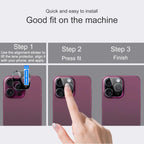 For iPhone 18 Pro IMAK High Definition Integrated Glass Lens Film Black Version