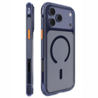 For iPhone 18 Pro Mutural AirShield Series Magnetic Phone Case(Navy Blue)