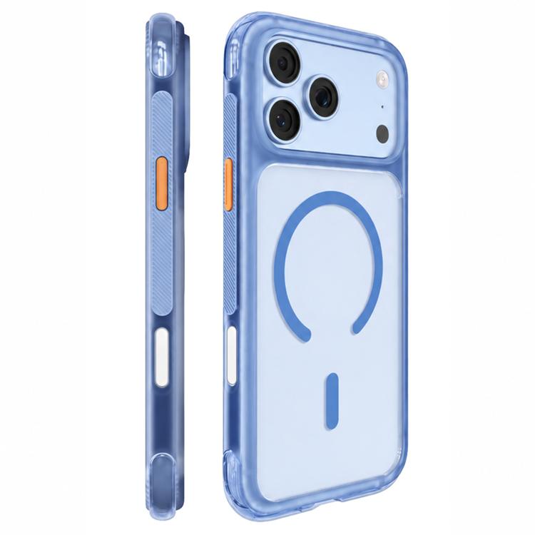 For iPhone 18 Pro Mutural AirShield Series Magnetic Phone Case(Blue)