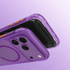 For iPhone 18 Pro Mutural AirShield Series Magnetic Phone Case(Purple)