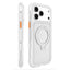For iPhone 18 Pro Mutural ArtShield Series Magnetic Holder Phone Case(White)