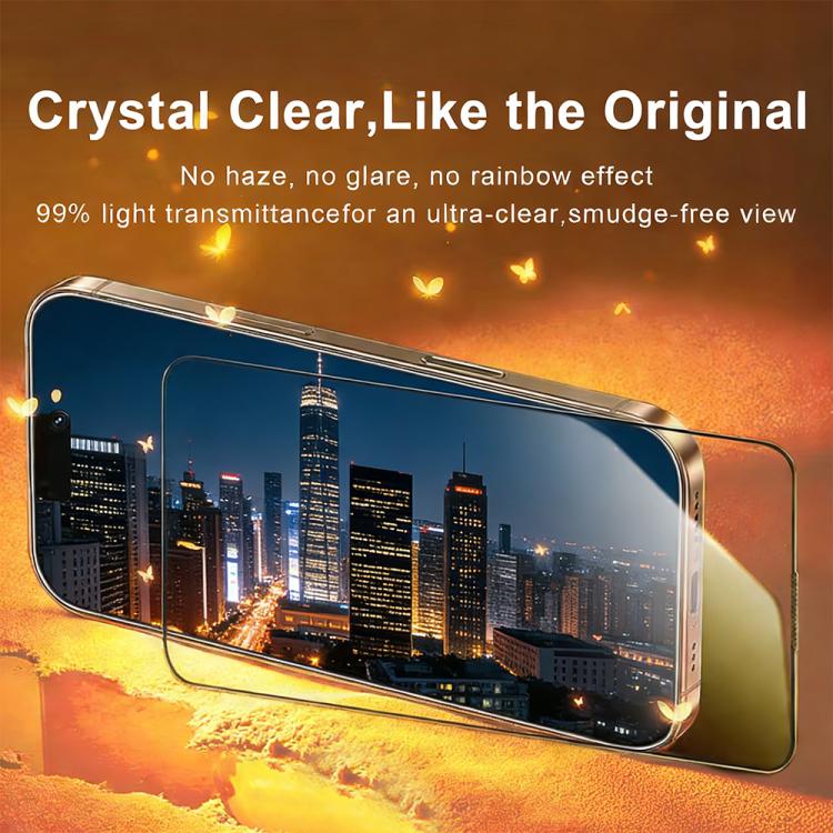 XDcase 2 PCS/Pack Silk-Printed HD Tempered Glass Film For iPhone 18 Pro