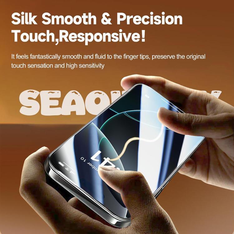 XDcase 2 PCS/Pack Silk-Printed HD Tempered Glass Film For iPhone 18 Pro