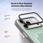 For iPhone 18 Pro / 17 Pro DUX DUCIS LUVY Series Ring Phone Case with Lanyard(Grass Green Clover)