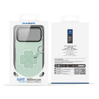 For iPhone 18 Pro / 17 Pro DUX DUCIS LUVY Series Ring Phone Case with Lanyard(Grass Green Clover)