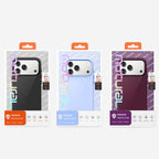 For iPhone 18 Pro Mutural Elegant Lychee Series Electroplated PU Phone Case(Dark Cherry)