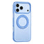 For iPhone 18 Pro Mutural Armor Series MagSafe Magnetic Holder Phone Case(Light Blue)