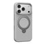 For iPhone 18 Pro / 17 Pro Mutural Cloud Matte Series Holder PU Phone Case(Grey)