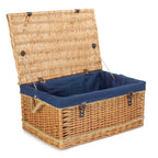 Red Hamper 62cm Roped Handled Picnic Basket